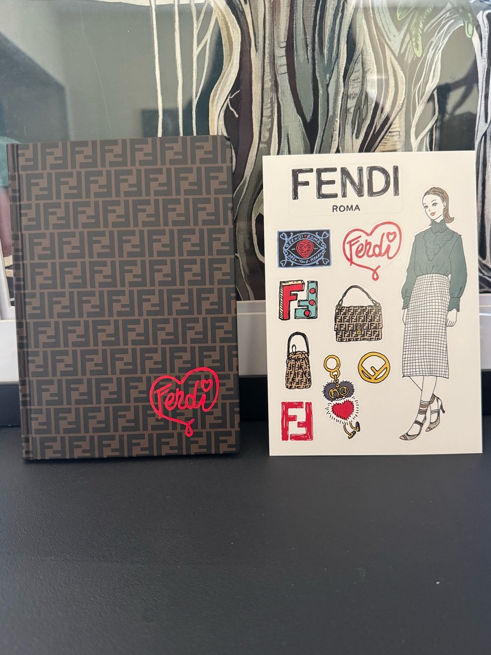 Fendi Notebook & Sticker Set - Picture 10 of 10